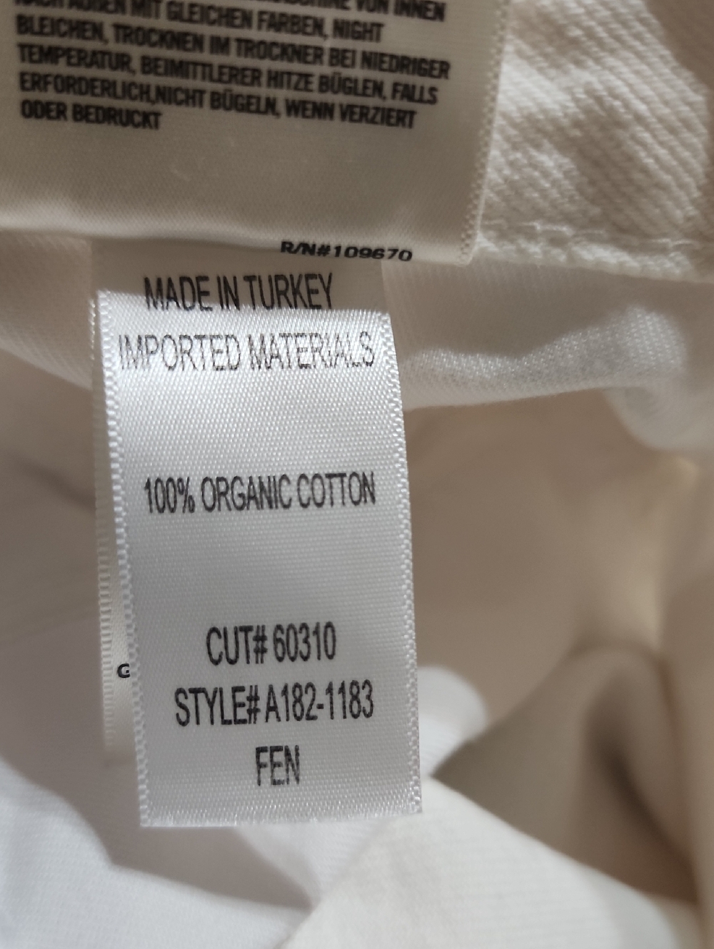 NWT Agolde White Distressed Fen High Rise Relax Taper Jeans, Size 29 - Picture 4 of 11